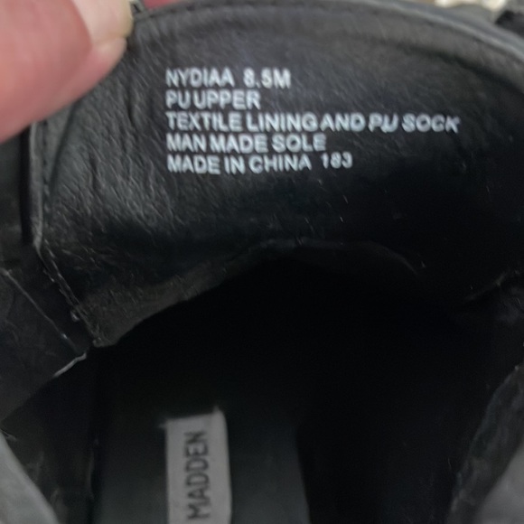 Steve Madden combat boots - Picture 11 of 14